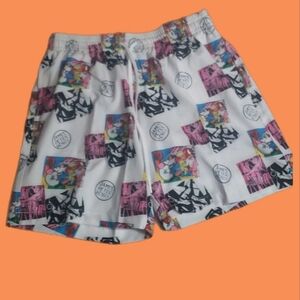 Swiminista × James Peter Henry Graphic Board Shorts – Art Print Swim